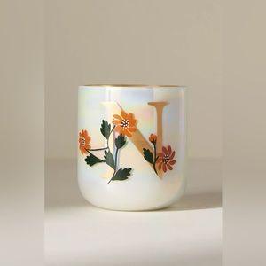 Anthropologie Monogram Night Gardenia Candles Letter “N” available